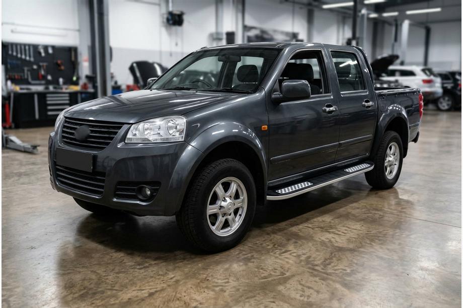 GreatWall Wingle 5 2006– Sānu pakāpieni Tayga V2 (2 gab., alumīnijs) Image