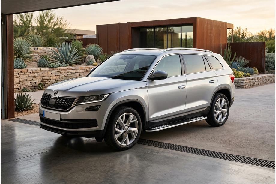 Skoda Kodiaq 2016–2023 Sānu pakāpieni Tayga V2 (2 gab., alumīnijs) Image