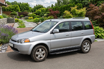 Honda HR-V 1998–2006 Sānu pakāpieni Bosphore Grey (2 gab., alumīnijs) foto 1