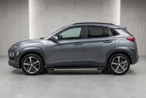 Hyundai Kona 2017–2023 Sānu pakāpieni Bosphore Grey (2 gab., alumīnijs) foto 1