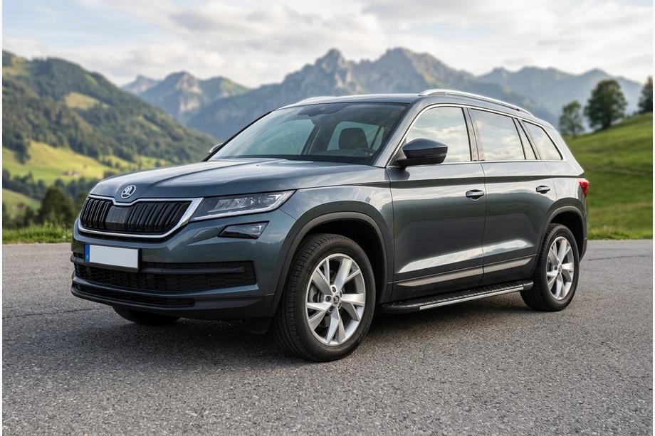 Skoda Kodiaq 2016–2023 Sānu pakāpieni Bosphore Grey (2 gab., alumīnijs) Image