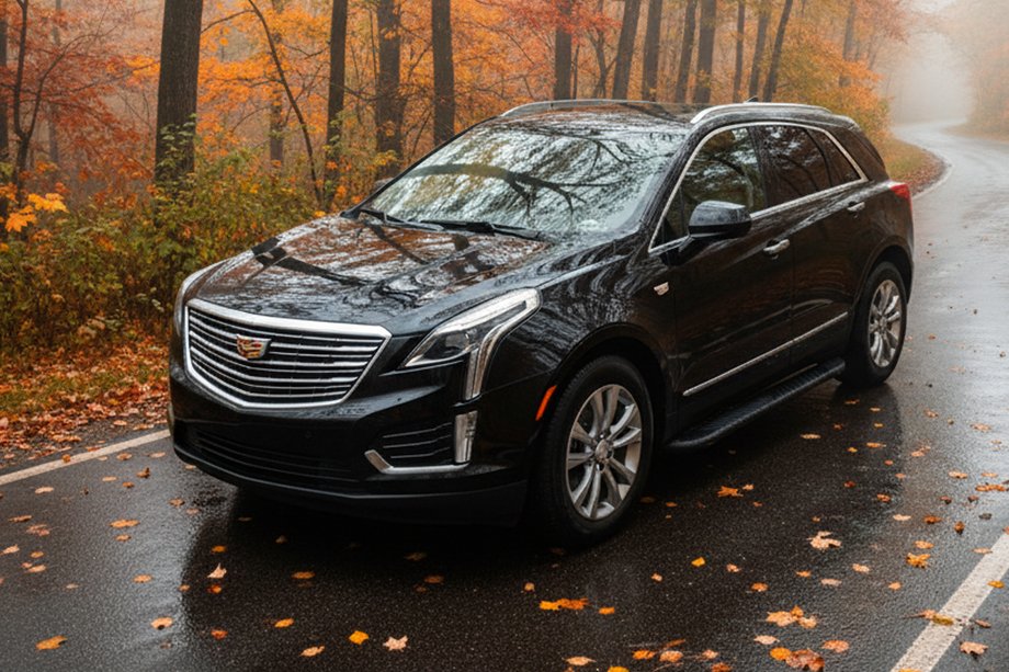 Cadillac XT5 2016– Sānu pakāpieni Bosphore Black (2 gab., alumīnijs) Image