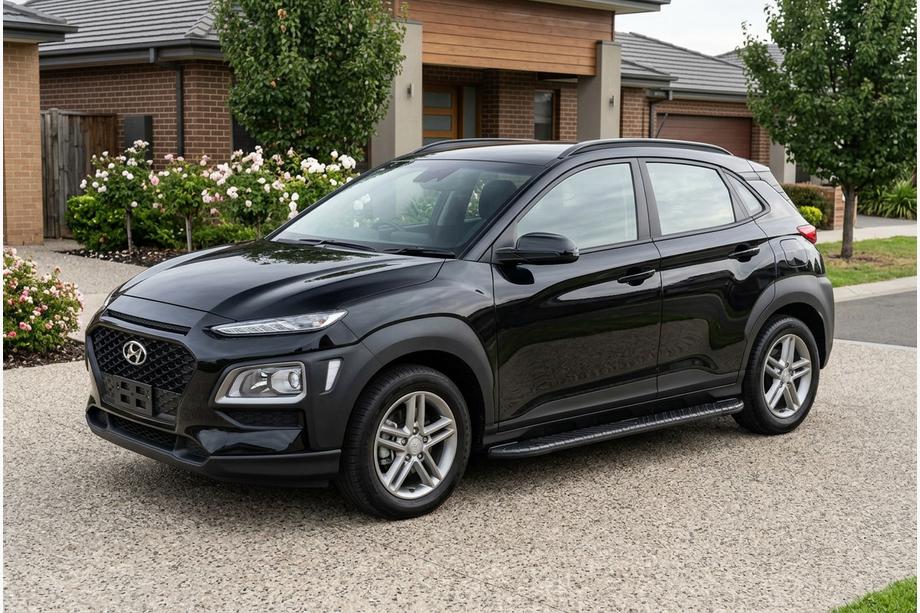 Hyundai Kona 2017–2023 Sānu pakāpieni Bosphore Black (2 gab., alumīnijs) Image