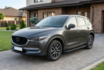 Mazda CX-5 2017–2025 Sānu pakāpieni Bosphore Black (2 gab., alumīnijs) foto 1