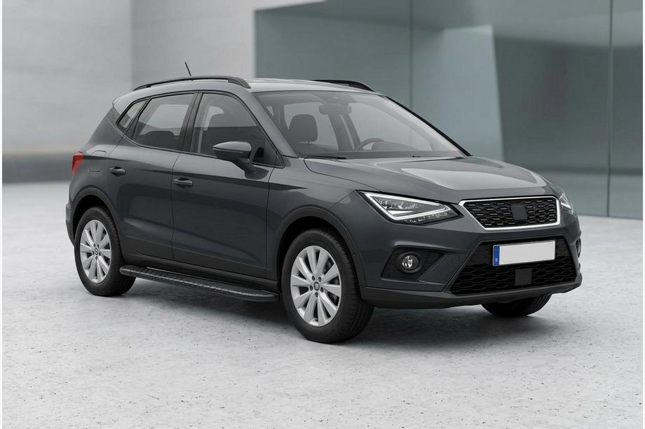 Seat Arona 2017– Sānu pakāpieni Bosphore Black (2 gab., alumīnijs) Image