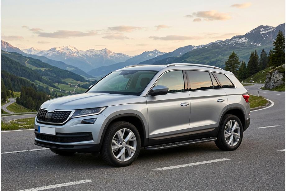 Skoda Kodiaq 2016–2023 Sānu pakāpieni Bosphore Black (2 gab., alumīnijs) Image