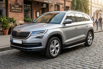 Skoda Kodiaq 2016–2023 Sānu pakāpieni Duru (2 gab., alumīnijs) foto 1