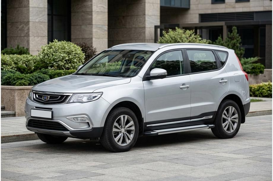 Geely Emgrand X7 2011– Sānu pakāpieni Rainbow (2 gab., alumīnijs) Image