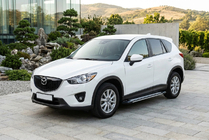 Mazda CX-5 2017–2025 Sānu pakāpieni Rainbow (2 gab., alumīnijs) foto 1
