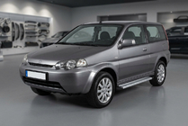 Honda HR-V 1998–2006 Sānu sliekšņi Maya V2 (2 gab., alumīnijs) foto 1