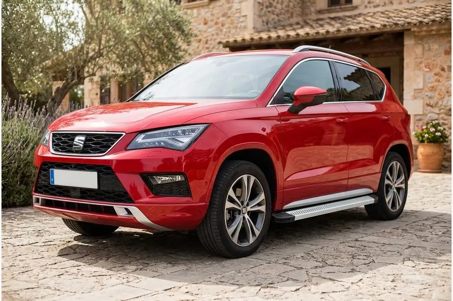 Seat Ateca 2016– Sānu sliekšņi Maya V2 (2 gab., alumīnijs) Image