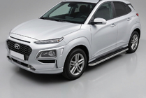 Hyundai Kona 2017–2023 Sānu pakāpieni Maydos V1 (2 gab., alumīnijs) foto 1