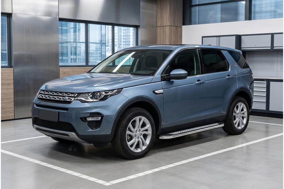 Land Rover Discovery Sport 2014– Sānu sliekšņi Maydos V2 (2 gab., alumīnijs / nerūsējošais tērauds) Image