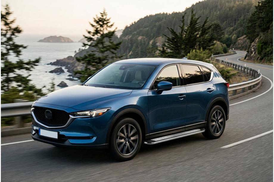 Mazda CX-5 2017–2025 Sānu pakāpieni Maydos V2 (2 gab., alumīnijs/nerūsējošais tērauds) Image