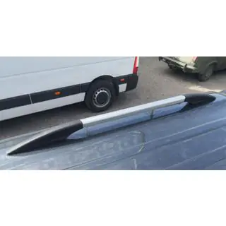 Universāli jumta relingi 85 cm (2 gab., alumīnijs) foto 4