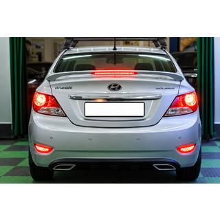 Spoileris Niken V2 (krāsošanai) Hyundai Accent 2011–2017 foto 1