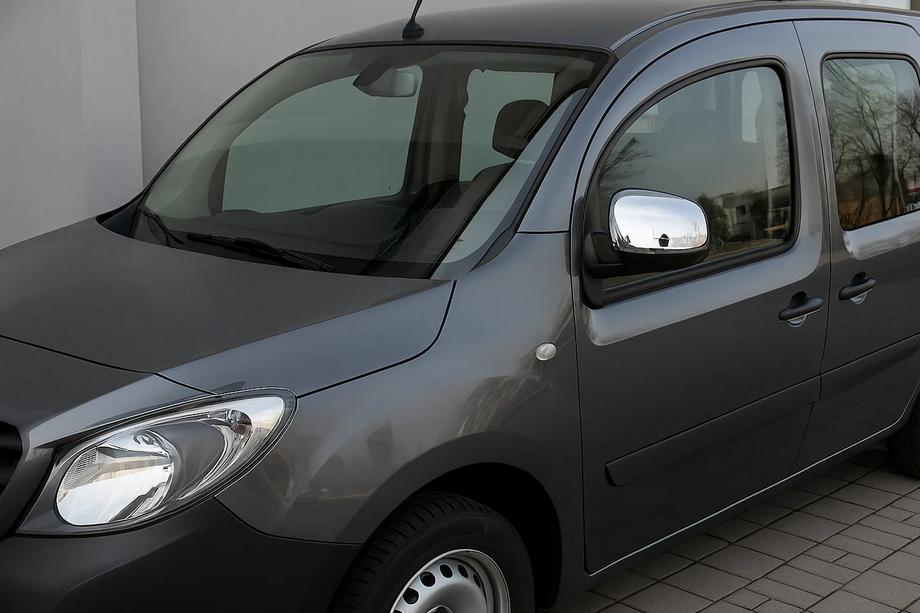 Mercedes Citan 2013–2021 Spoguļu uzlikas (2 gab., nerūsējošais tērauds) OmsaLine – itāļu nerūsējošais tērauds Image