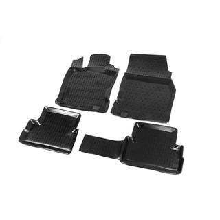 Gumijas salona paklājiņi (4 gab., Niken 3D) Nissan Qashqai 2014–2021 foto 2