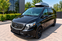 Mercedes Vito/V klase W447 2014– Priekšējā radiatora reste GT Panamericana Chrome (2014-2023 Vito W447) foto 7