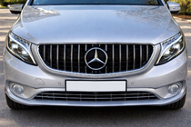 Mercedes Vito/V klase W447 2014– Priekšējā radiatora reste GT Panamericana Chrome (2014-2023 Vito W447) foto 4