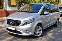 Mercedes Vito/V klase W447 2014– Priekšējā radiatora reste GT Panamericana Chrome (2014-2023 Vito W447) foto 5