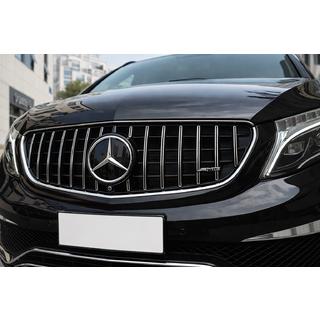 Radiatora reste GT Panamericana Chrome (2014-2019 V-class) Mercedes Vito/V klase W447 2014– foto 2