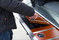 Toyota Land Cruiser 200 2007–2021 Koka ieliktņi bagāžniekam foto 2
