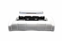Toyota Land Cruiser 200 2007–2021 Priekšējā bufera lūpa 2012-2016 (EA-style, bez svārkiem) Melna krāsa foto 4