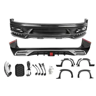 Aerodinamikas bodykit komplekts 2016-2021 (Wald) Toyota Land Cruiser 200 2007–2021 foto 2