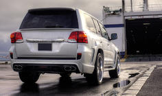 Toyota Land Cruiser 200 2007–2021 Virsbūves bodykit komplekts 2008-2015 (Wald) foto 9