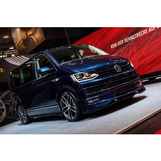 Priekšējā bampera lūpas spoilera uzlika ABT Original 2015-2018 (krāsošanai) Volkswagen T6 2015–2024 foto 2