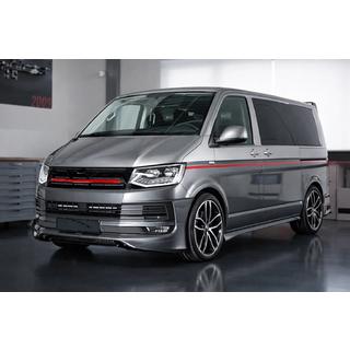 Priekšējā bampera lūpas spoilera uzlika ABT Original 2015-2018 (krāsošanai) Volkswagen T6 2015–2024 foto 3