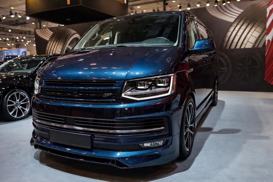 Volkswagen T6 2015–2024 Priekšējā bampera lūpas spoilera uzlika ABT Original 2015-2018 (krāsošanai) Image