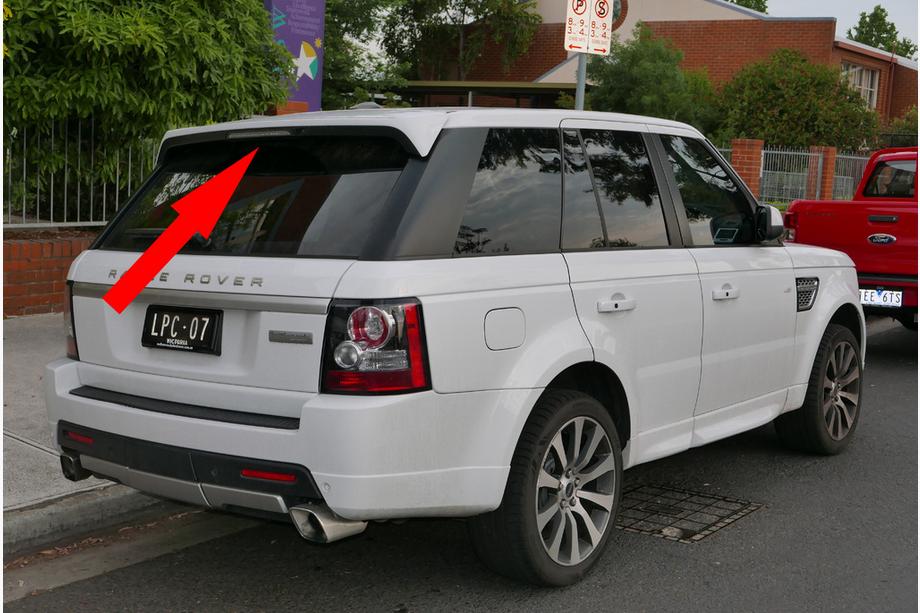 Range Rover Sport 2005–2013 Spoileris krāsošanai Image