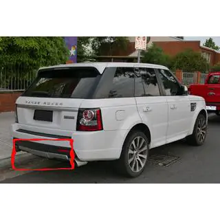 Aizmugurējais difuzors (3 daļas) Range Rover Sport 2005–2013 foto 1