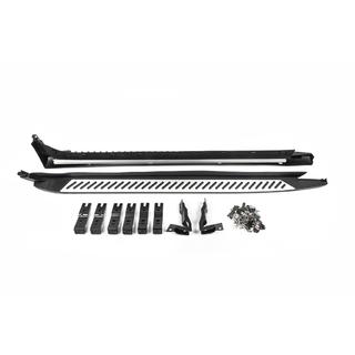 Oriģinālie sānu kāpšļi V2 (2 gab., alumīnijs) BMW X3 F25 2011–2018 foto 3