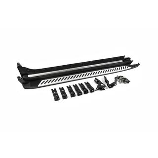 Oriģinālie sānu kāpšļi V2 (2 gab., alumīnijs) BMW X3 F25 2011–2018 foto 2