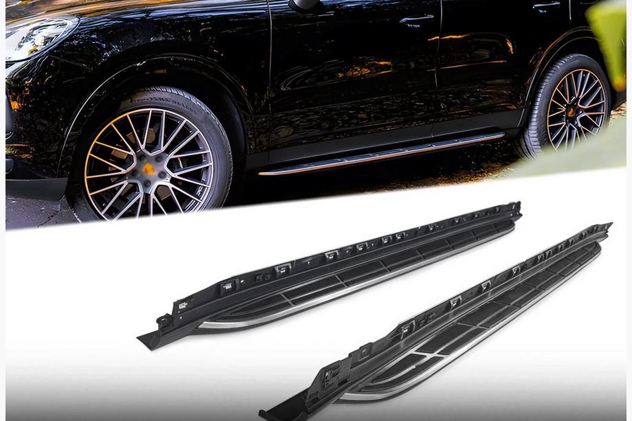 Porsche Cayenne 2018– Sānu pakāpieni (2 gab., alumīnijs) Foto 4