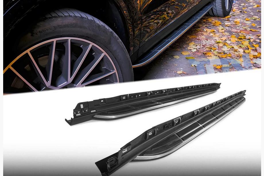 Porsche Cayenne 2018– Sānu pakāpieni (2 gab., alumīnijs) Foto 5