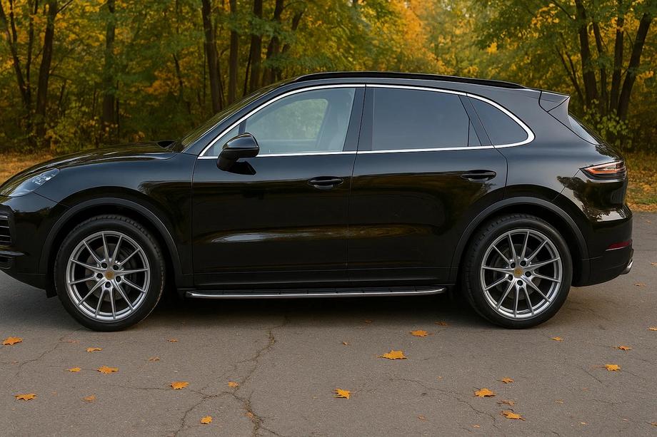 Porsche Cayenne 2018– Sānu pakāpieni (2 gab., alumīnijs) Foto 1