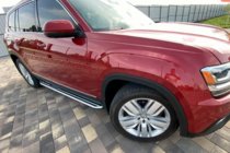 Volkswagen Atlas (Terramont) 2016– Sānu sliekšņi OEM (2 gab., alumīnija) foto 3