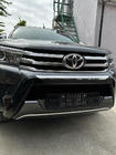 Toyota Hilux 2015– Priekšējā bufera lūpas spoileris V1 (ABS) foto 6
