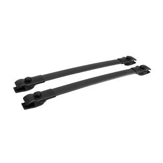 Jumta bagāžnieka šķērstieņi melni uz OEM reliņiem (alumīnijs) Toyota Sienna 2010–2020 foto 3