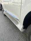 Toyota Land Cruiser Prado 150 2009–2023 Sānu pakāpieni GX-style (2 gab., alumīnijs) Melna krāsa (pelēka uzkāpšanas virsma) foto 4