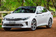 KIA Optima GT uzlādētā sedana apskats foto 7