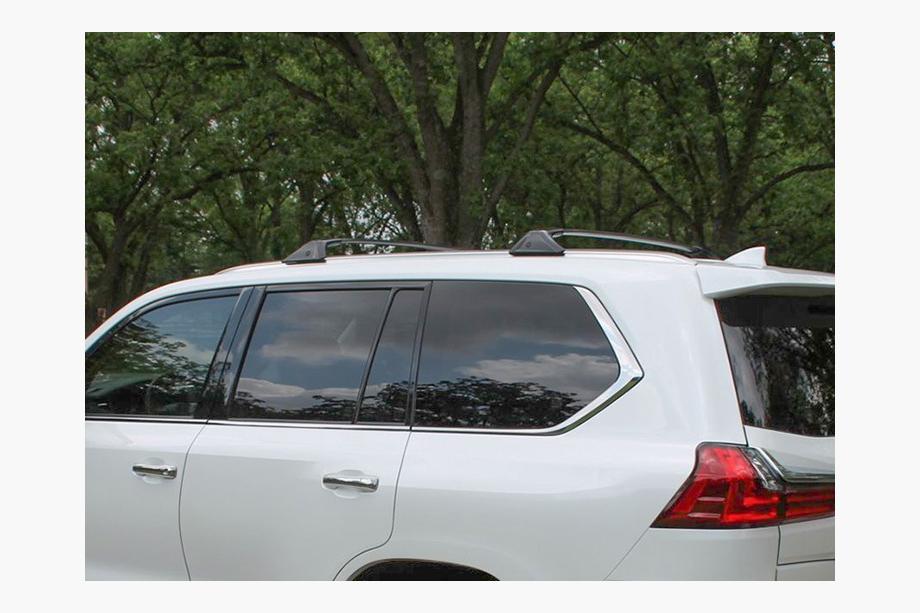 Toyota Land Cruiser 200 2007–2021 Jumta šķērssijas Lexus jumta reliņiem (2 gab.) Foto 3