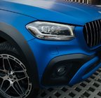 Mercedes X class 2017–2020 Priekšējais radiatora režģis GT Panamericana foto 3