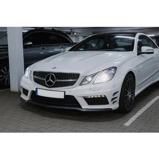Priekšējā radiatora reste (2009-2013, Diamond Silver) Mercedes E-klase kupeja C207 2010–2017 foto 3