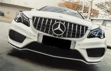 Mercedes E-klase kupeja C207 2010–2017 Priekšējā radiatora reste (2014-2016, GT Panamericana) foto 7