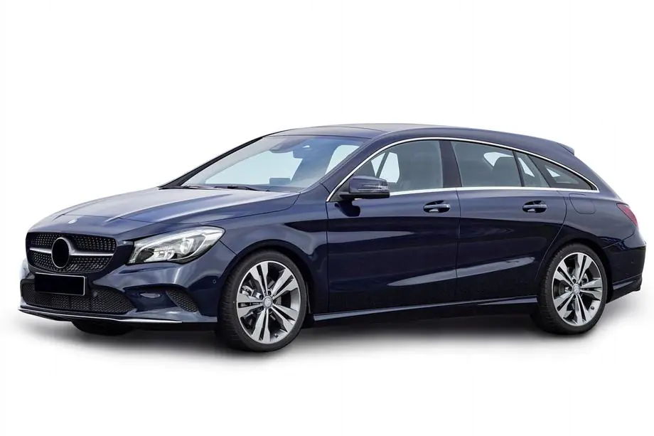 Mercedes CLA C117 2013–2019 Priekšējais radiatora režģis (2017-2019, Diamond Silver) Foto 5